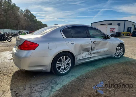 2013 Infiniti G37 Base z USA, uszkodzony, nr VIN JN1CV6AP0DM720624
